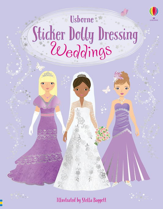 Tomfoolery Toys | Sticker Dolly Dressing: Weddings