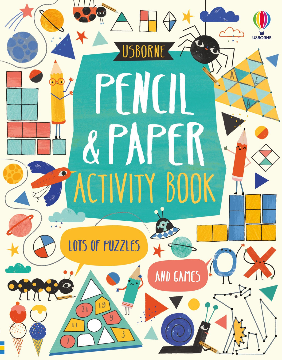 Pencil & Paper Activity Book Cover