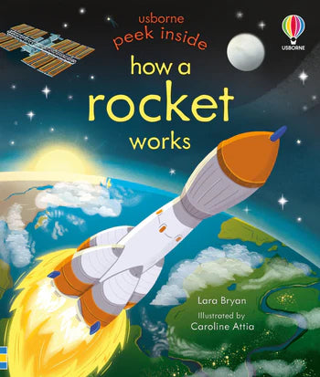Peek Inside: How a Rocket Works Cover