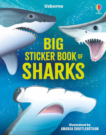 Tomfoolery Toys | Big Sticker Book of Sharks