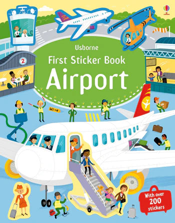 First Sticker Book: Airport Cover