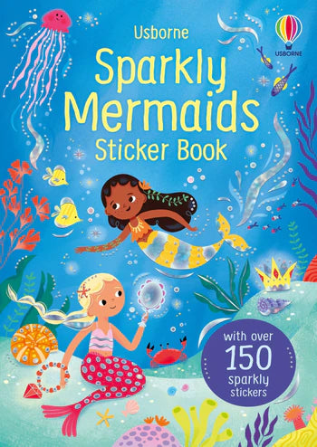 Tomfoolery Toys | Sparkly Mermaids Sticker Book