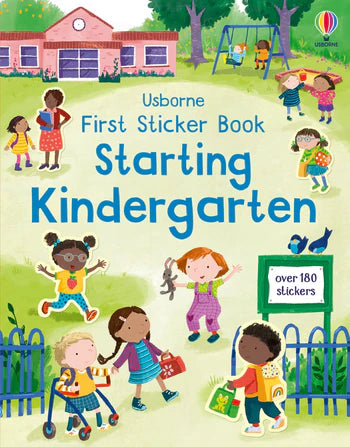 Tomfoolery Toys | First Sticker Book: Starting Kindergarten