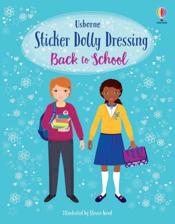 Sticker Dolly Dressing: Back to School Cover