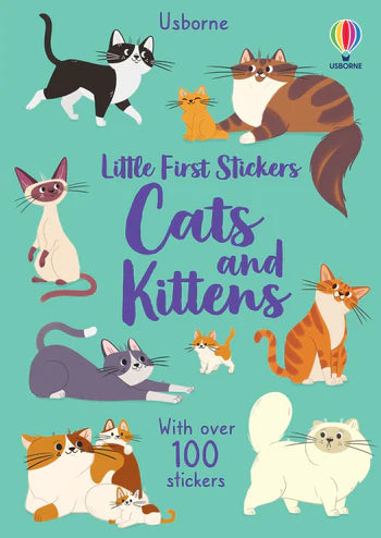 Little First Stickers: Cats and Kittens Cover