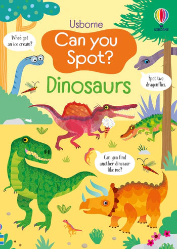 Can You Spot? Dinosaurs Cover