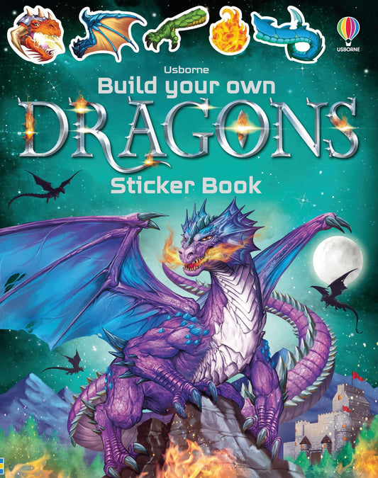 Tomfoolery Toys | BYO Dragons Sticker Book