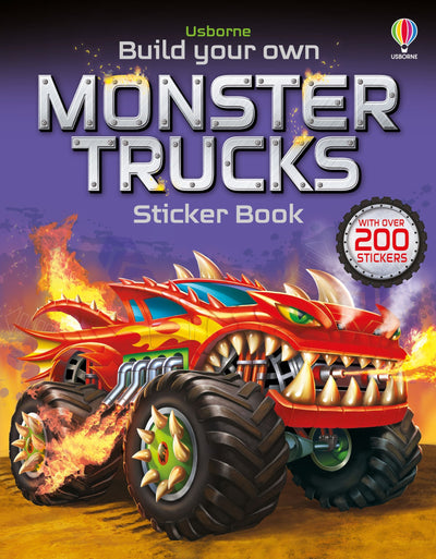 BYO Monster Trucks Sticker Book Preview #1