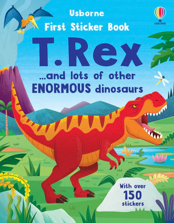 Tomfoolery Toys | First Sticker Book: T. Rex