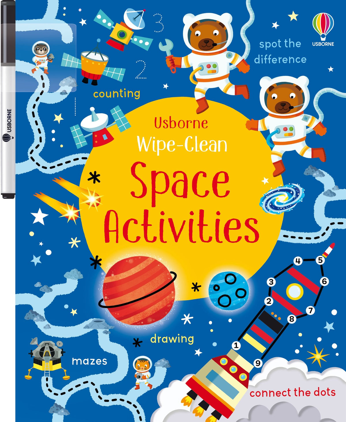 Wipe-Clean Space Activities Cover