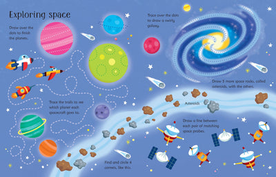 Wipe-Clean Space Activities Preview #2