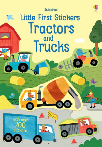 Little First Stickers: Tractors and Trucks Cover