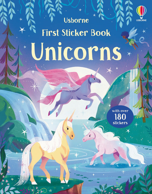 Tomfoolery Toys | First Sticker Book: Unicorns