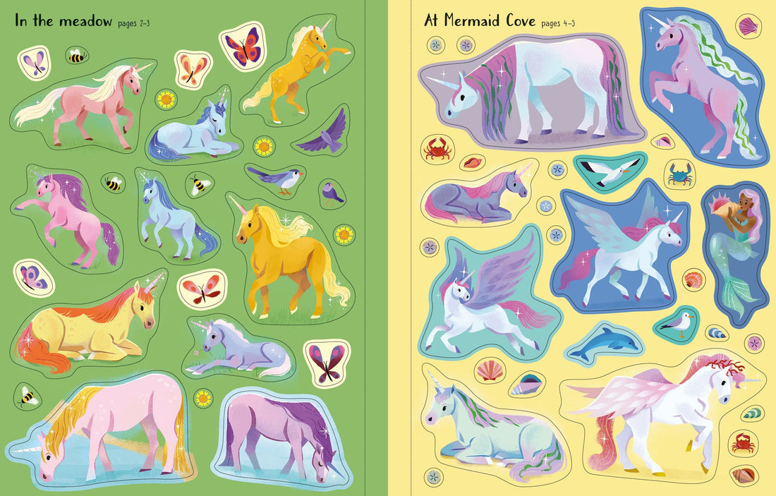 First Sticker Book: Unicorns Preview #4