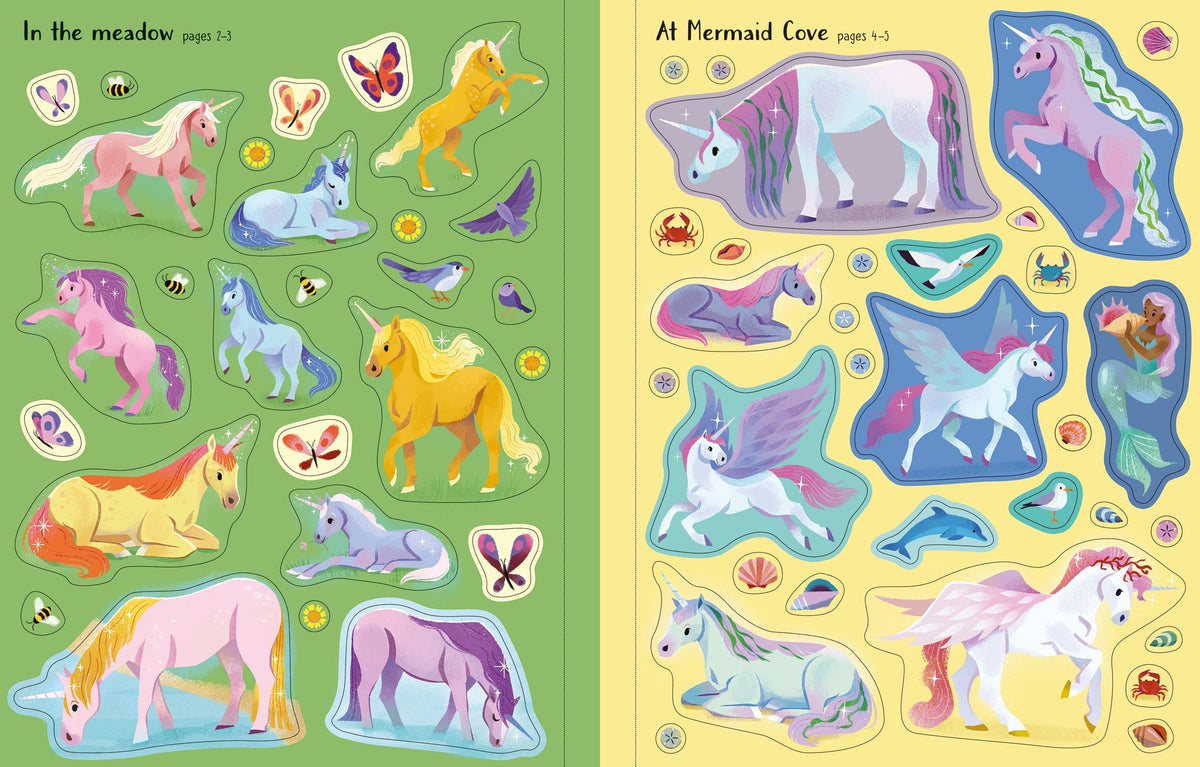 First Sticker Book: Unicorns Cover