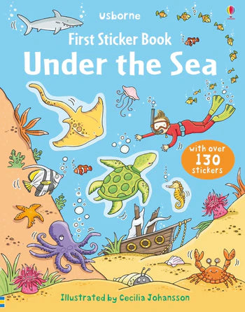 First Sticker Book: Under the Sea Cover