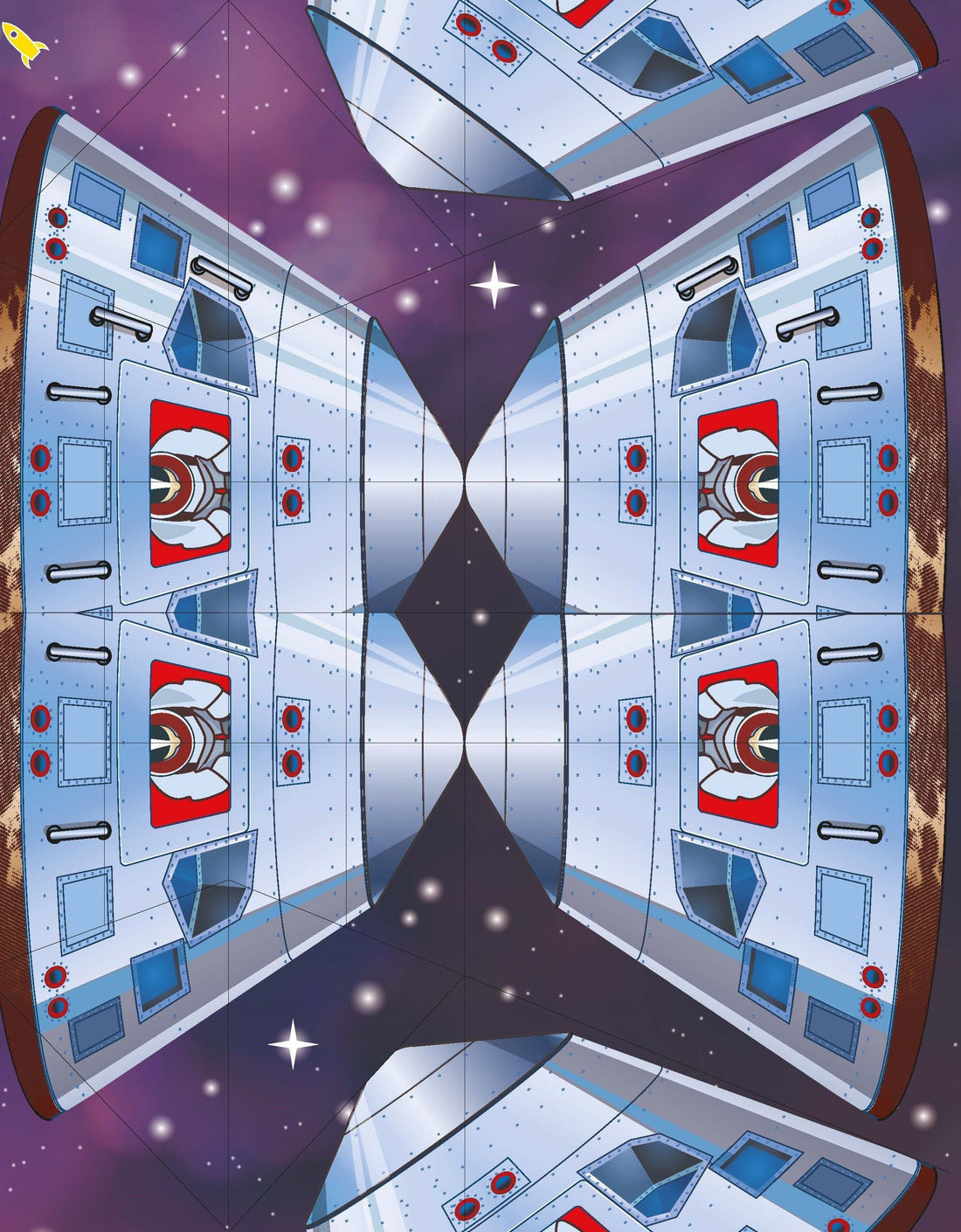 100 Paper Spaceships Preview #2