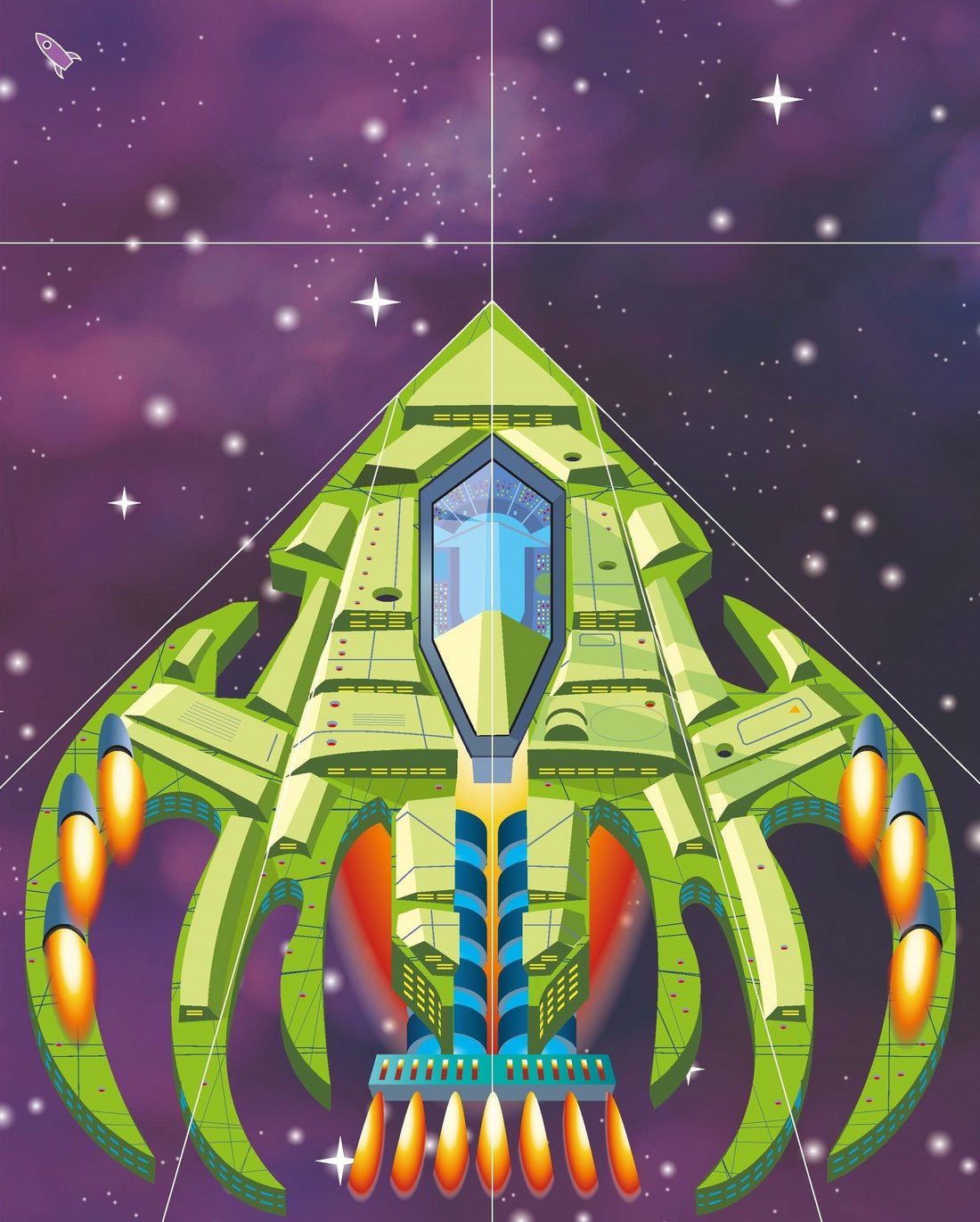 100 Paper Spaceships Preview #3