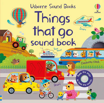 Things That Go Sound Book Cover