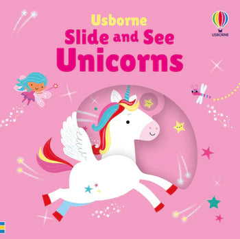 Slide and See Unicorns Cover