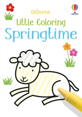 Little Coloring Springtime Cover