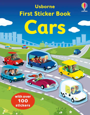 First Sticker Book Cars Cover