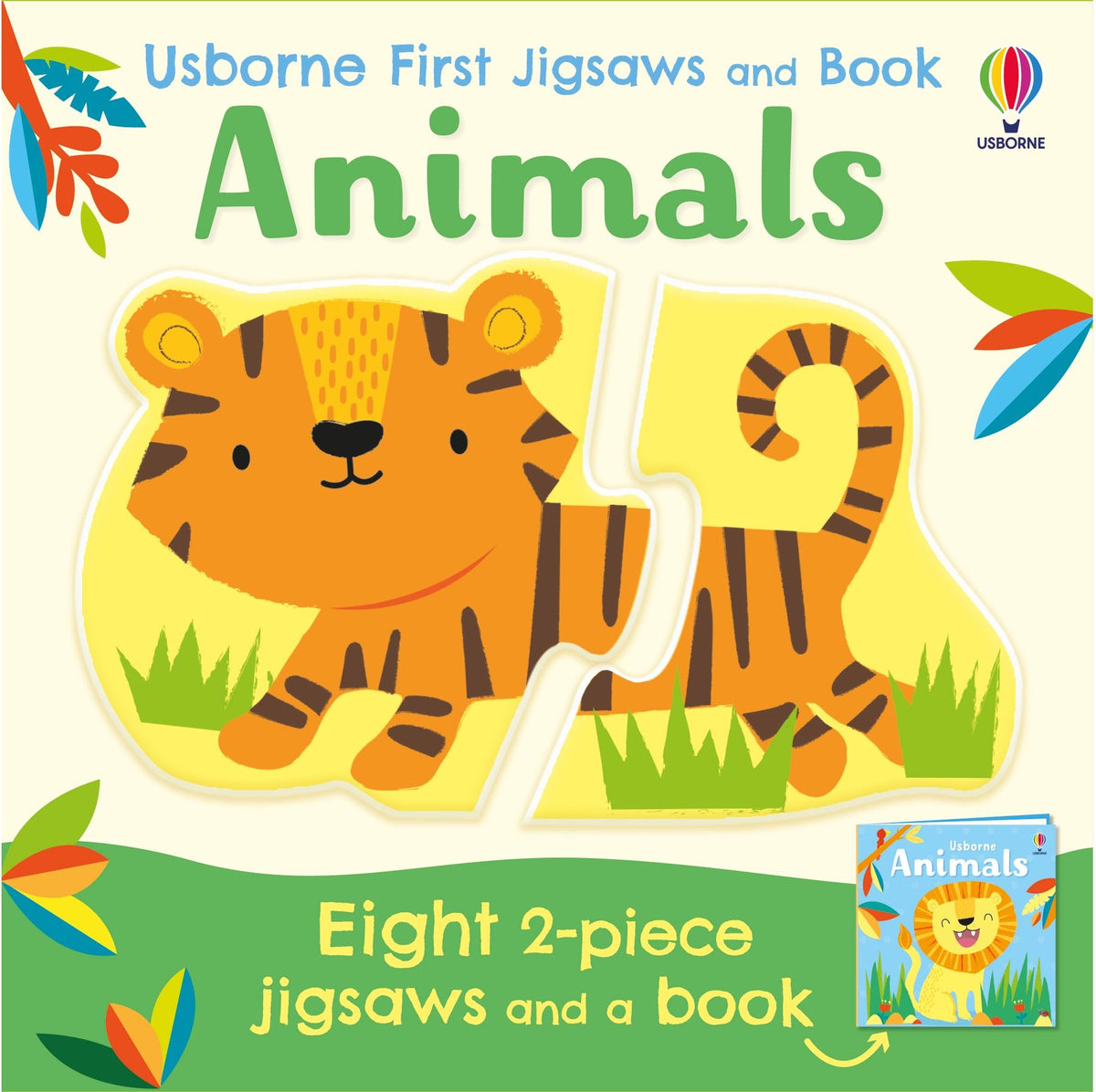 Usborne First Jigsaws And Book: Animals Cover