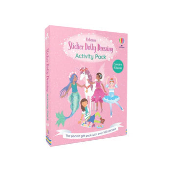 Sticker Dolly Dressing Activity Pack: Ballerinas, Best Friends, Mermaids and Unicorns Cover