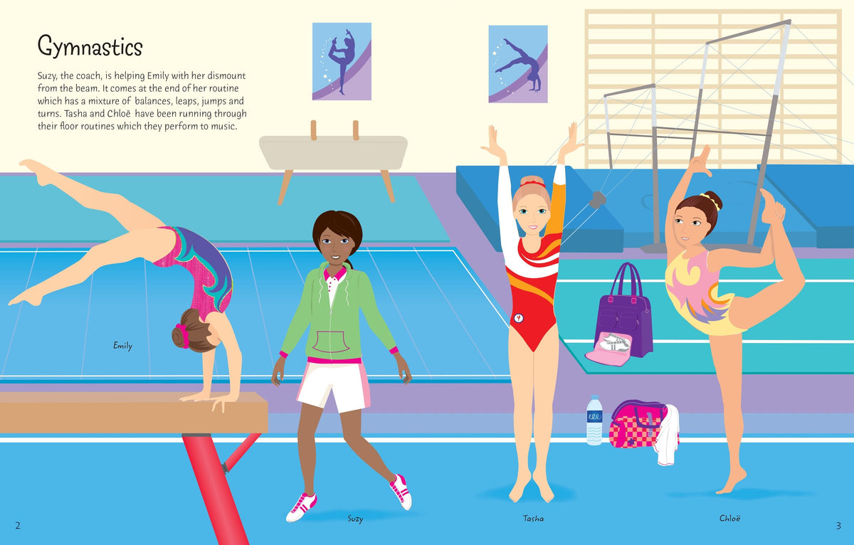 Sticker Dolly Dressing: Sports Cover