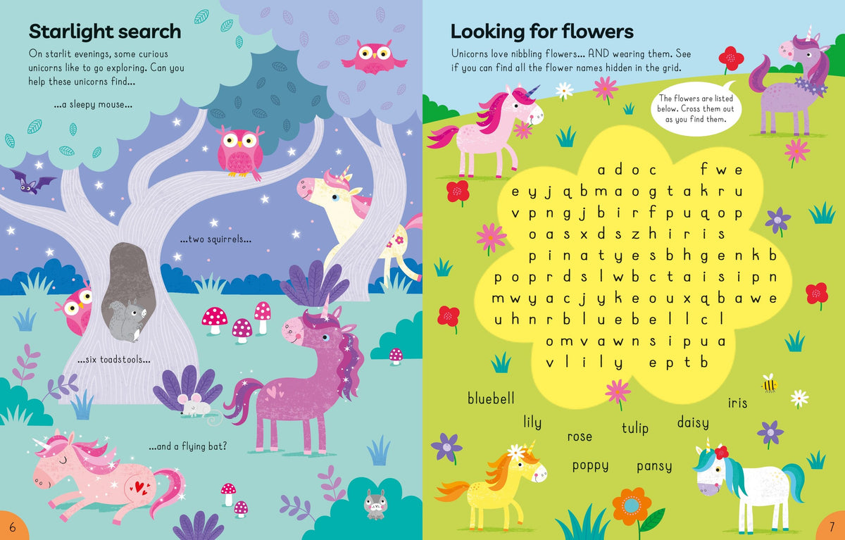 Big Activity Book Unicorns Cover