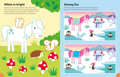 Big Activity Book Unicorns Preview #3