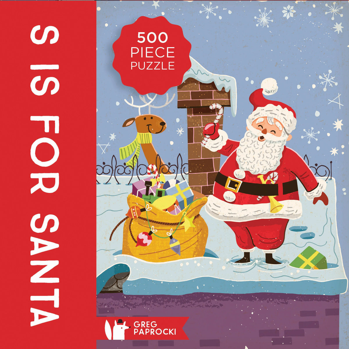 S Is for Santa Puzzle Cover