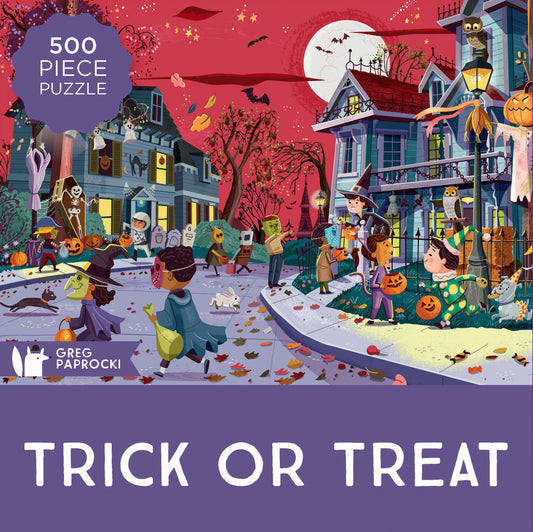 Tomfoolery Toys | Trick or Treat 500pc Puzzle