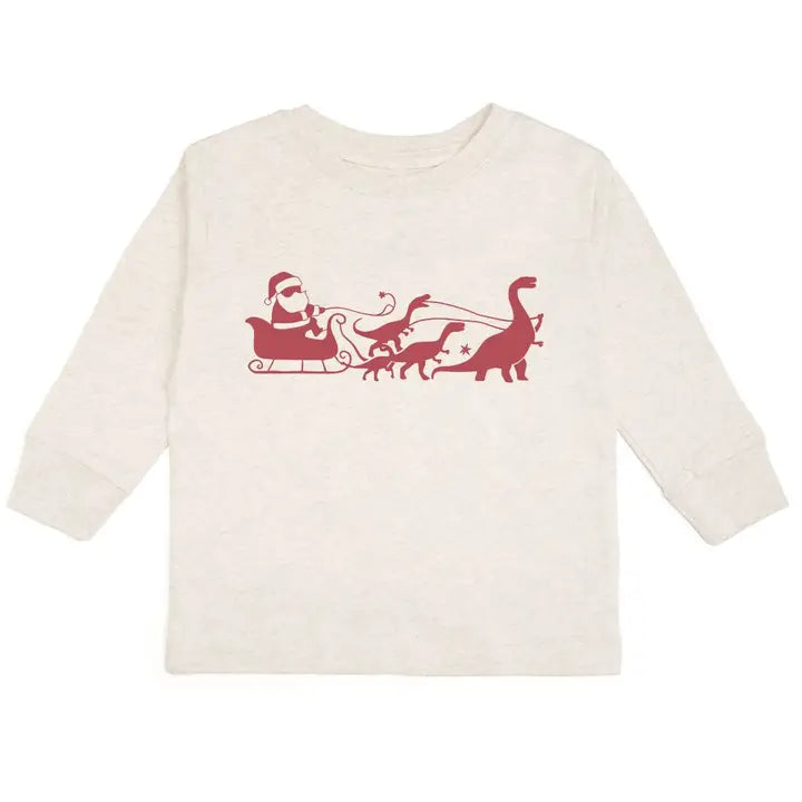 Tomfoolery Toys | Dino Christmas Long Sleeve shirt