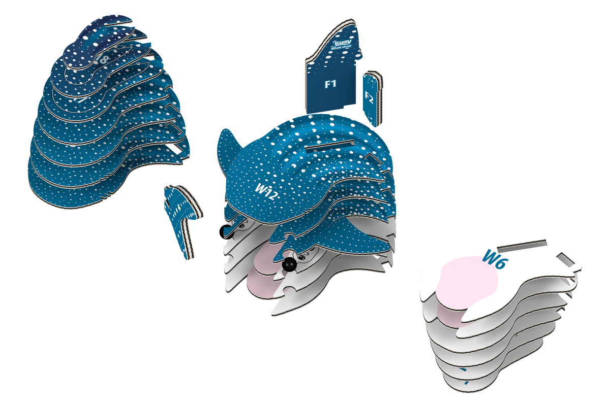 Whale Shark 3D Puzzle Cover