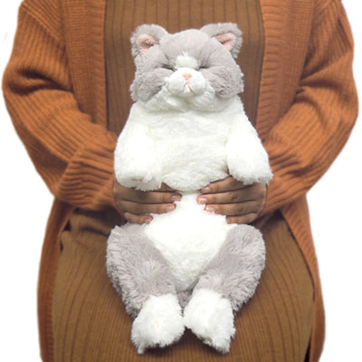 Gray & White Sunlemon Lap Cat Sleeping Preview #1