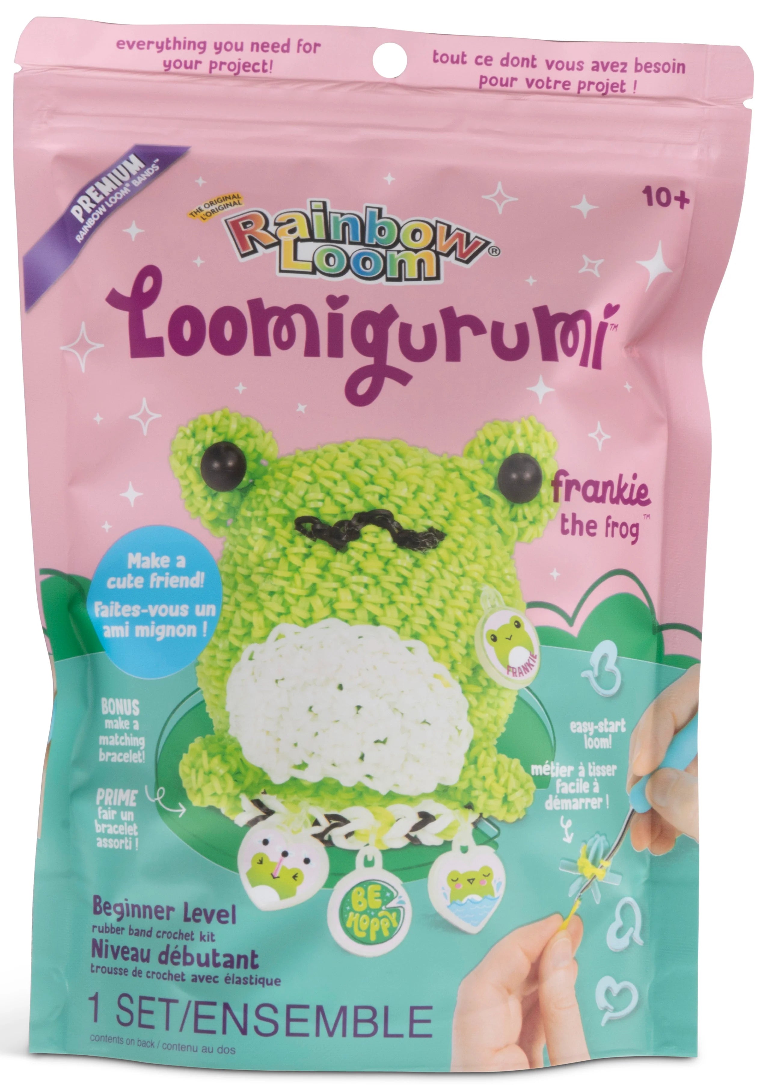 Tomfoolery Toys | Frog Loomigurumi Kit