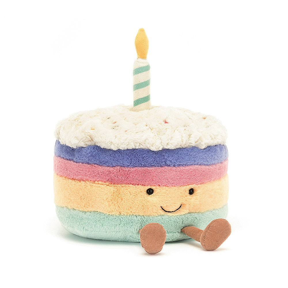 Amuseable Rainbow Birthday Cake Cover