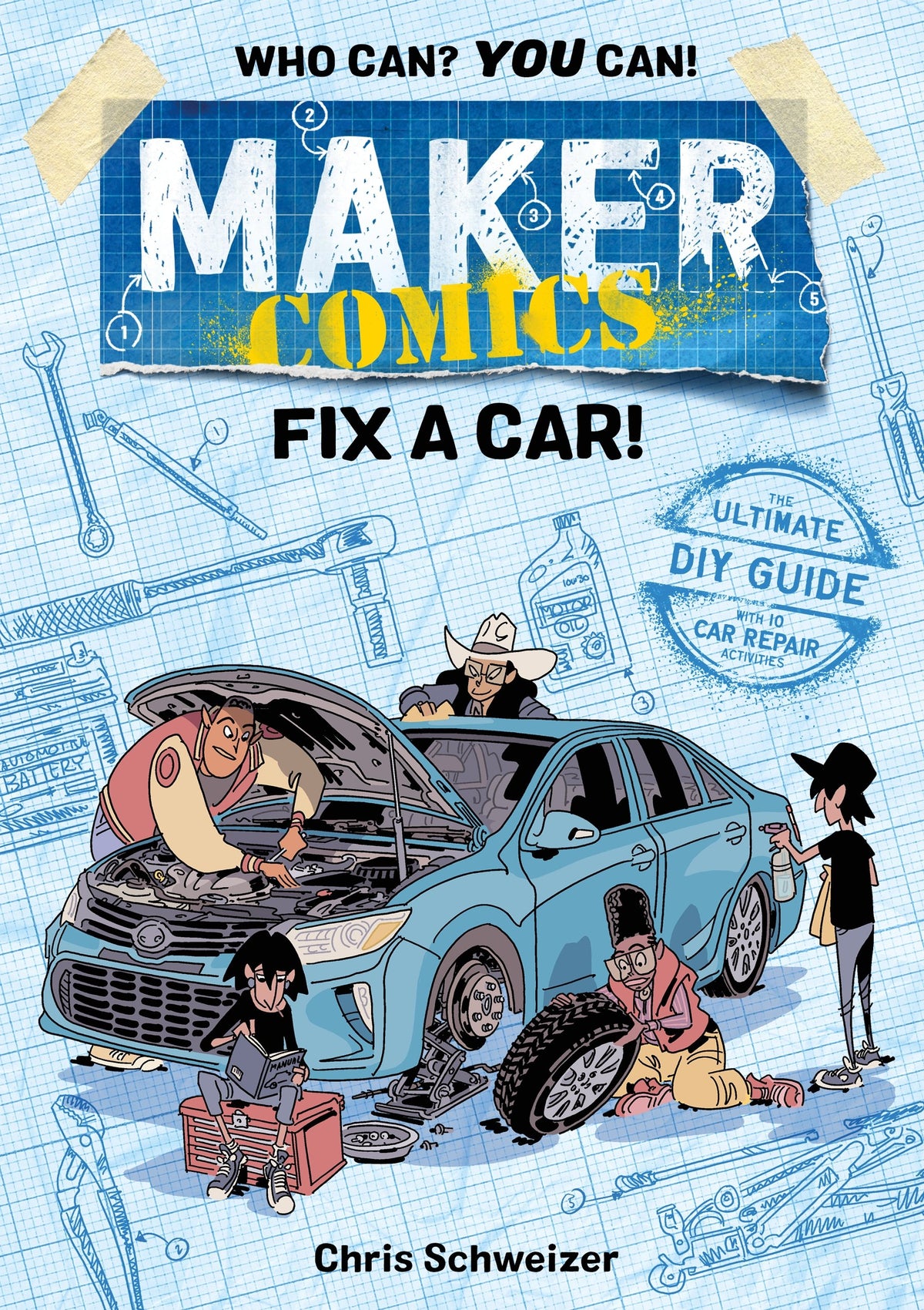 Maker Comics: Fix a Car Cover