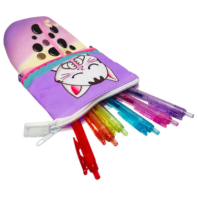Boba Kitty Collapsible Pencil Case Preview #4
