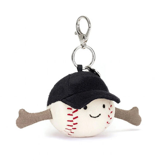 Tomfoolery Toys | Amuseable Sports Baseball Bag Charm