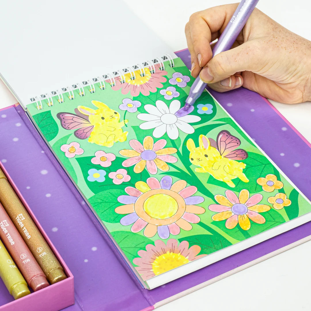 Little Fairy Land Shimmer Coloring Set Cover