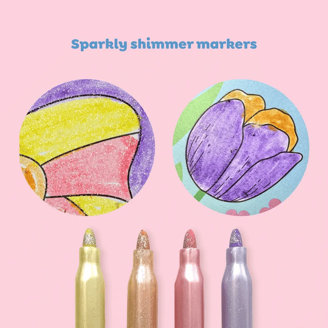 Little Fairy Land Shimmer Coloring Set Cover