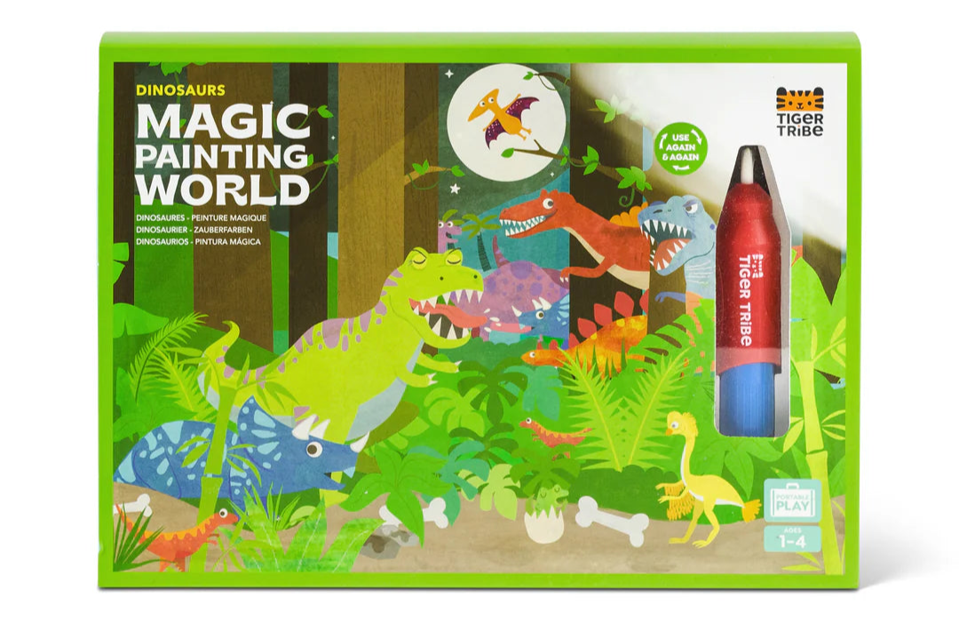 Dinosaur Magic Painting World Cover