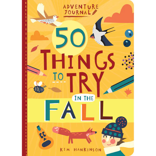 Adventure Journal: 50 Things to Try in the Fall Cover