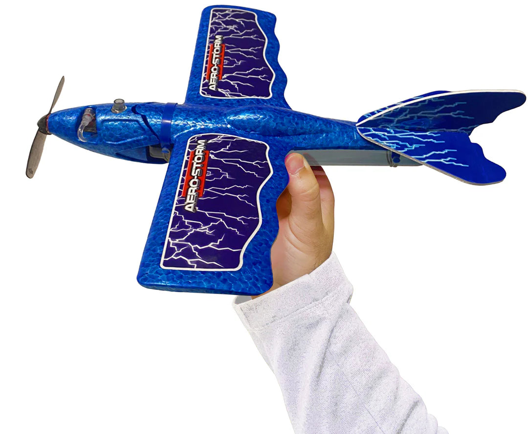 Blue Aero-Storm Airplane Cover