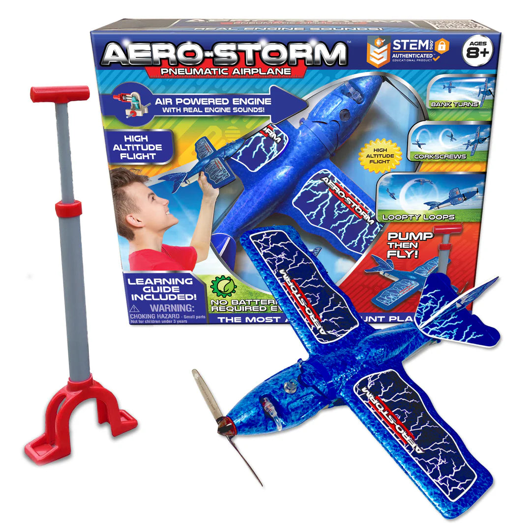 Blue Aero-Storm Airplane Preview #2