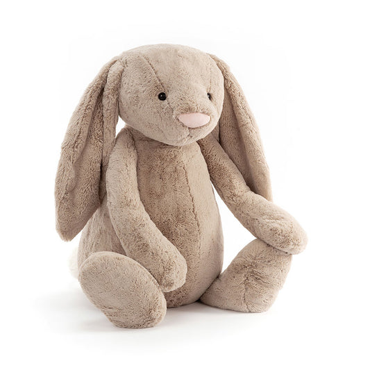 Tomfoolery Toys | Bashful Beige Bunny Giant