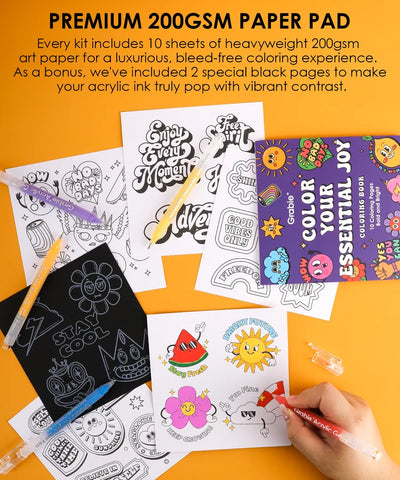 Bold & Bright Coloring Kit: Essential Color Preview #5