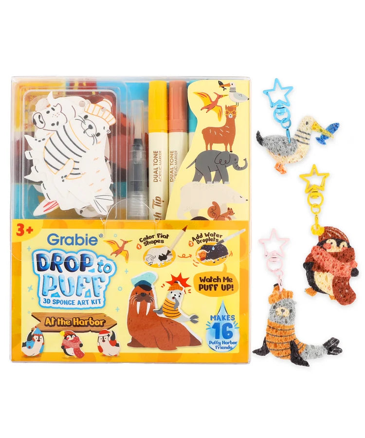 Drop to Puff 3D Sponge Art Kit: At the Harbor Cover